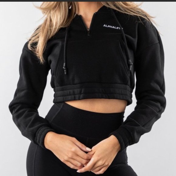 Alphalete Tops - Alphalete Capitol Crop Hoodie